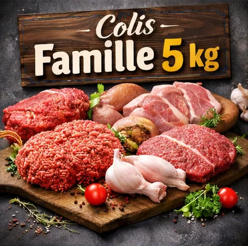 Affiche colis famille